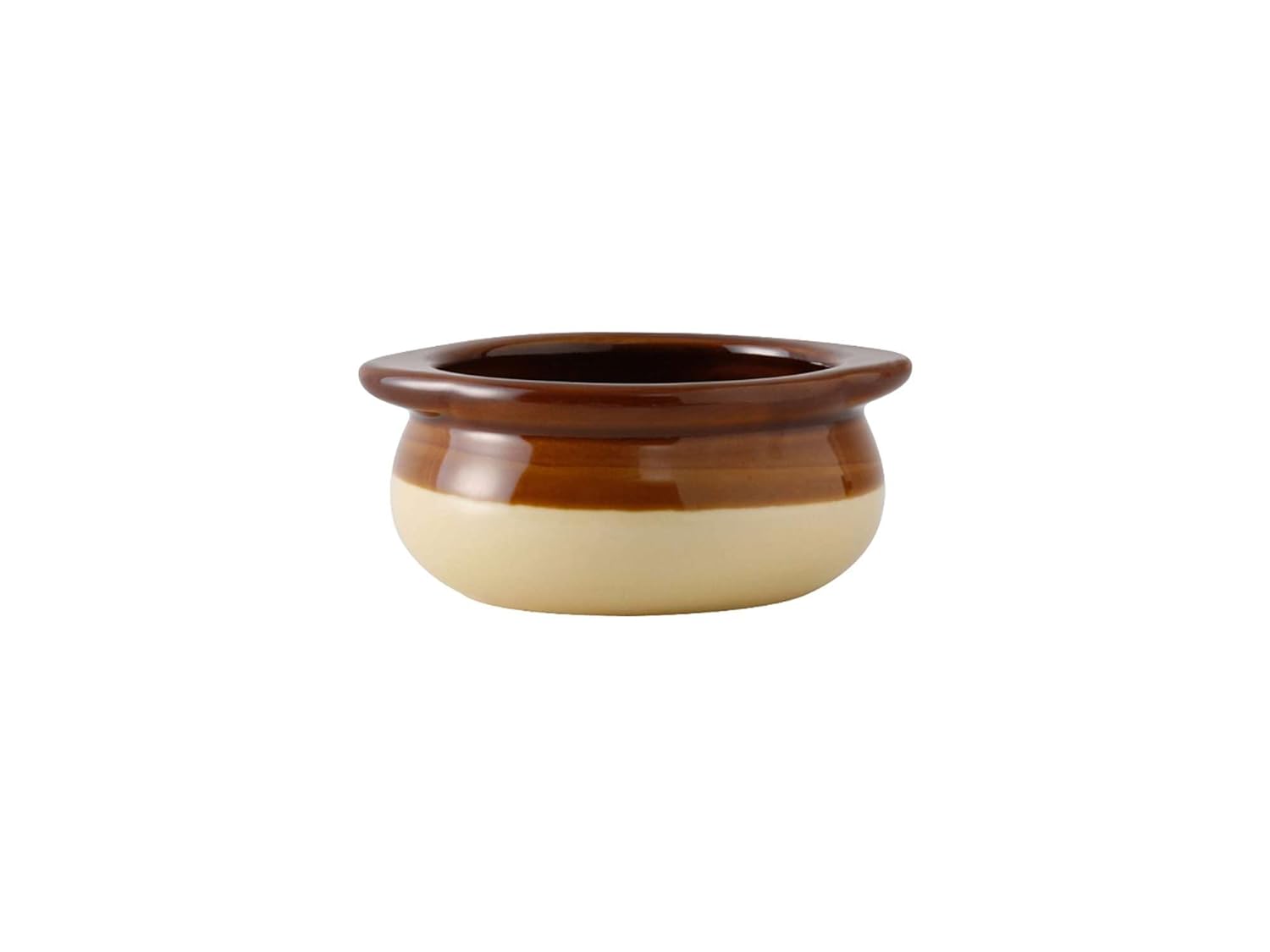 Tuxton China B6S-1203 Onion Soup Crock, 12 oz., 5-1/8
