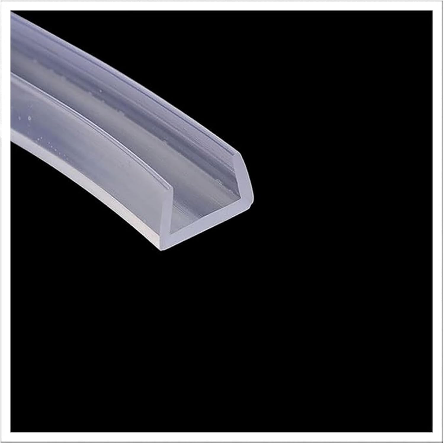 U-Shaped Rubber Seal, Rubber U Channel Seal, U Channel Edge Transparent Sealing Strip 6.56FT Weather Stripping Automotive Door Edge Height x Width 17mm x 30mm (Size : 15mm 20mm)((15mm x 25mm)