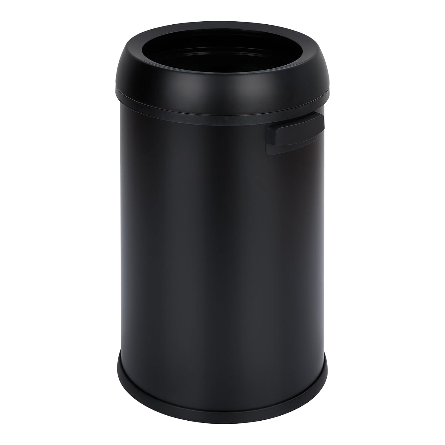 Garvee 65 L/17 gal Open Top Trash Can, Fingerprint-Proof Stainless Steel Garbage Can, Heavy Duty Commercial Round Trash Bin for Kitchen, Outdoor, Home, Office, Silver
