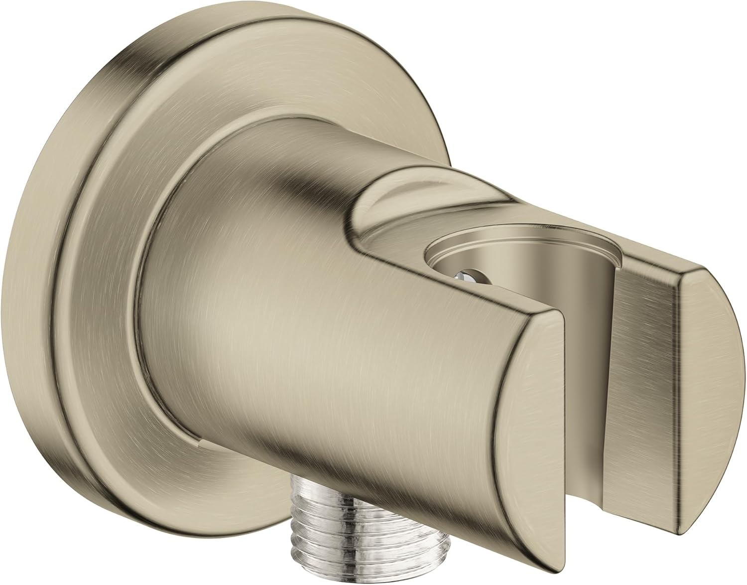 GROHE 28629001 Tempesta Wall Union With Hand Shower Holder, StarLight Chrome