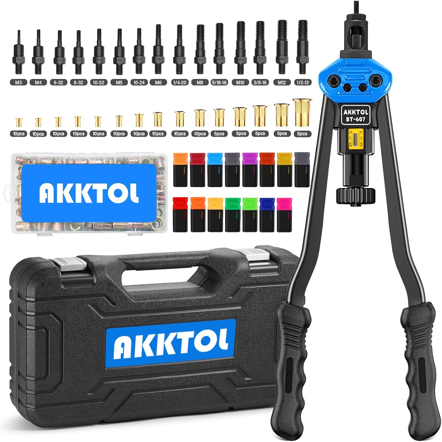 AKKTOL Rivet Nut Tool kit, 16