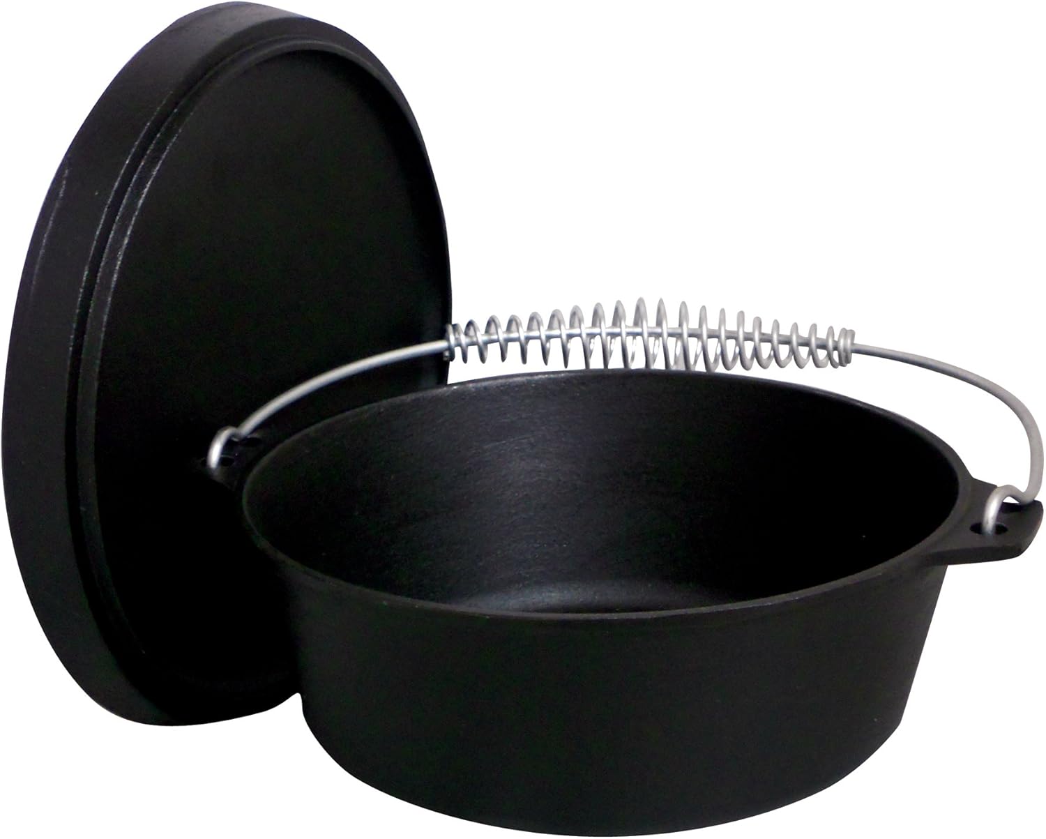 King Kooker Pre-seasoned Outdoor Cast Iron Dutch Oven, 8-Quart