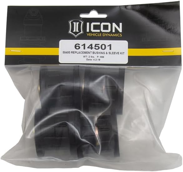 ICON (58400) UCA Replacement Bushing & Sleeve Kit, 614501