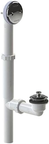 Watco 500-PP-PVC-BN Push Pull Bath Waste, Brushed Nickel