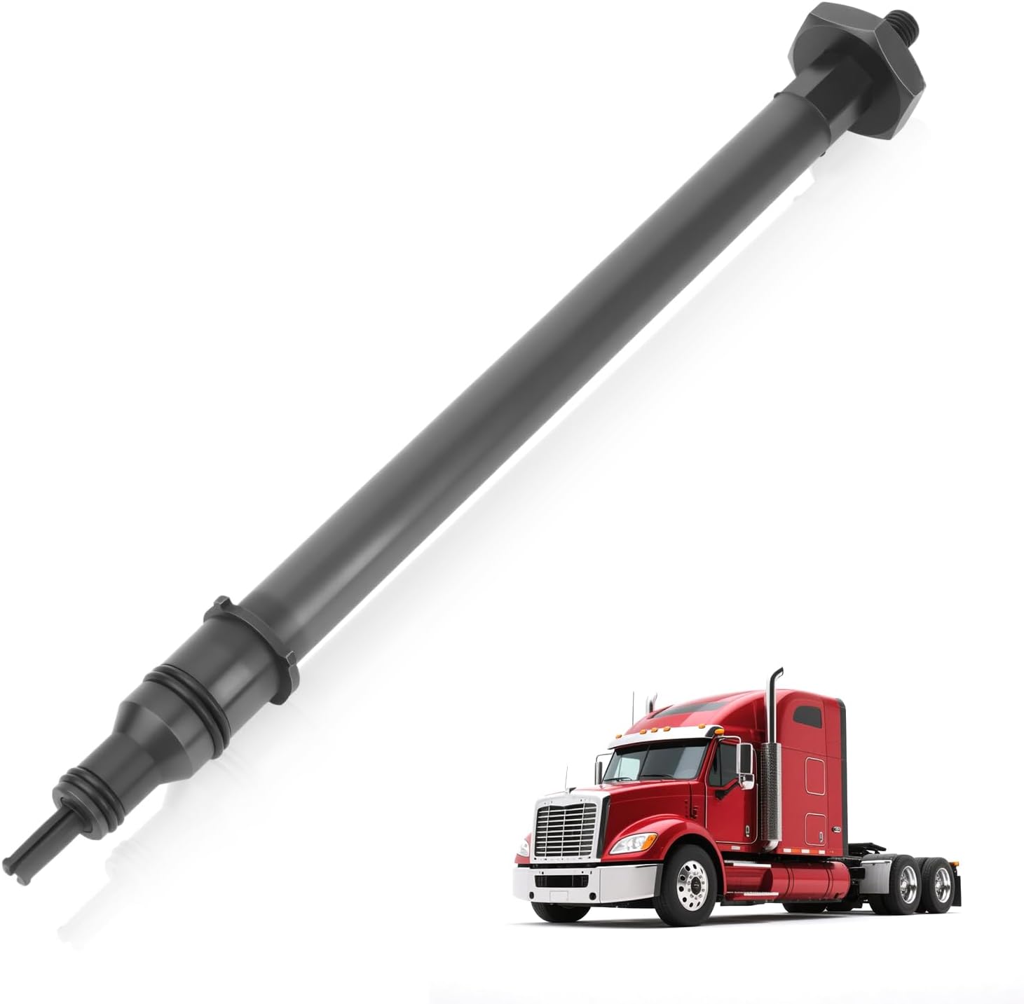 J-47388-A Injector Cup Nozzle Tube Remover and Installer Tool Kit Compatible with Detroit Diesel DD13 DD15 DD16 Heavy Duty OEM# W470589000700, MH064002