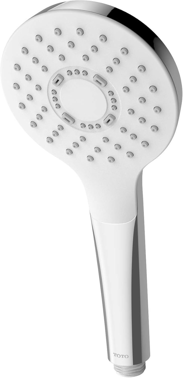 TOTO® G Series 1.75 GPM Single Spray 4 inch Round Handshower with COMFORT WAVE Technology, Polished Chrome - TBW01009U4#CP