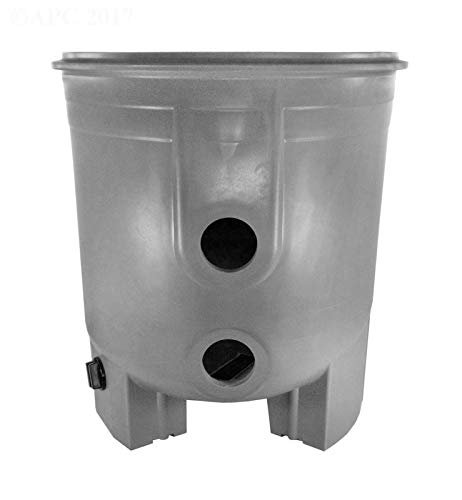 Waterway WW5504407 Crystal Water Filter Body with Labels Gray