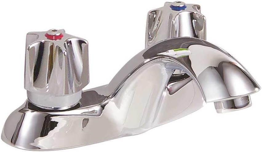 Delta Commercial 21T: Two Handle Centerset Lavatory Faucet - Less Pop-Up