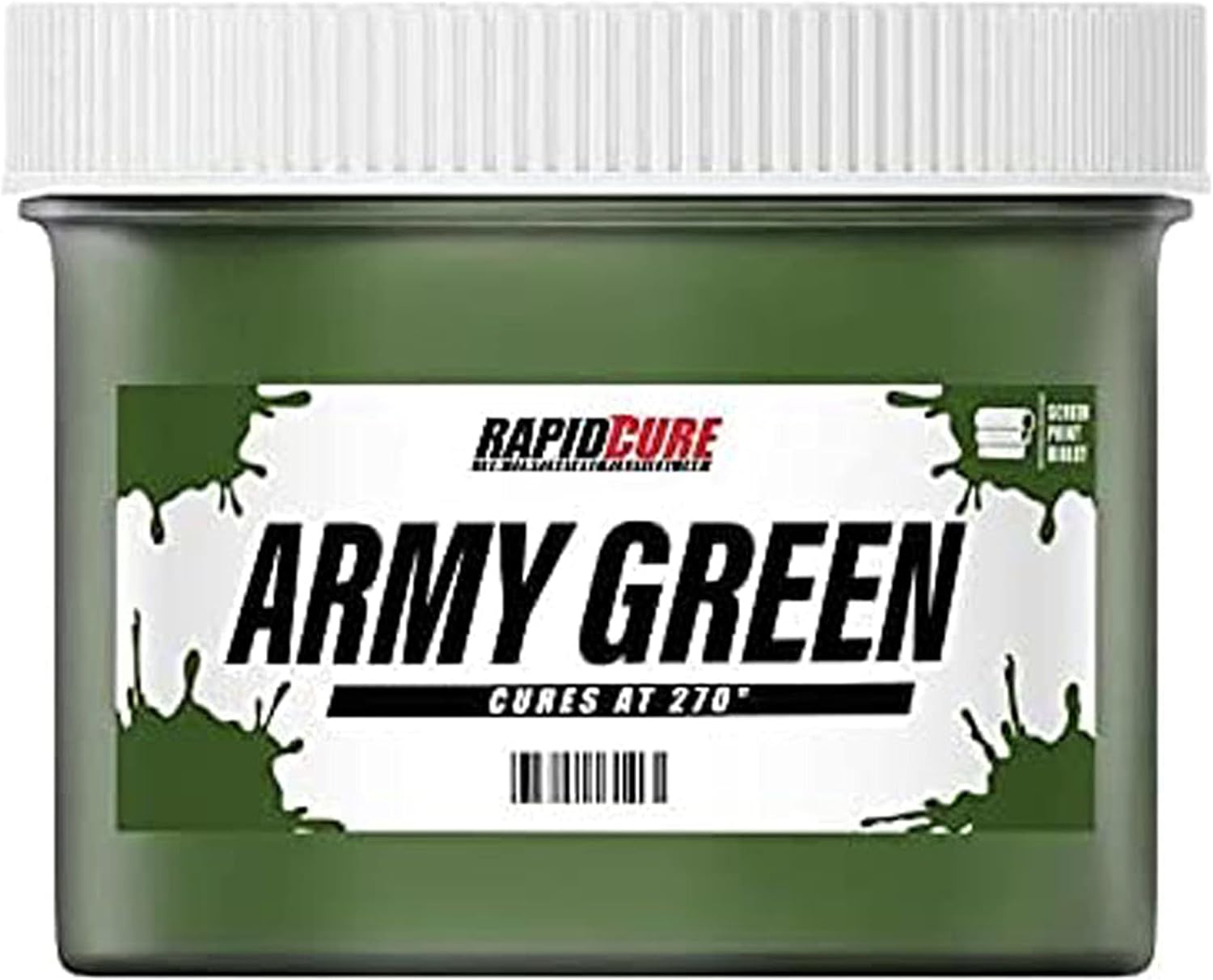 Rapid Cure® Screen Printing Ink Glow in The Dark (Pint - 16oz.) - Plastisol Ink for Screen Printing, Fast Curing Fabric Paint - Screen Print Direct®, USA Made