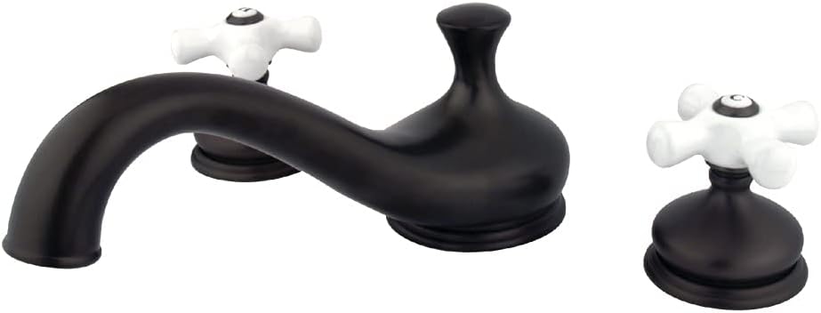 Kingston Brass KS3335PX Heritage Roman Tub Faucet, Oil Rubbed Bronze