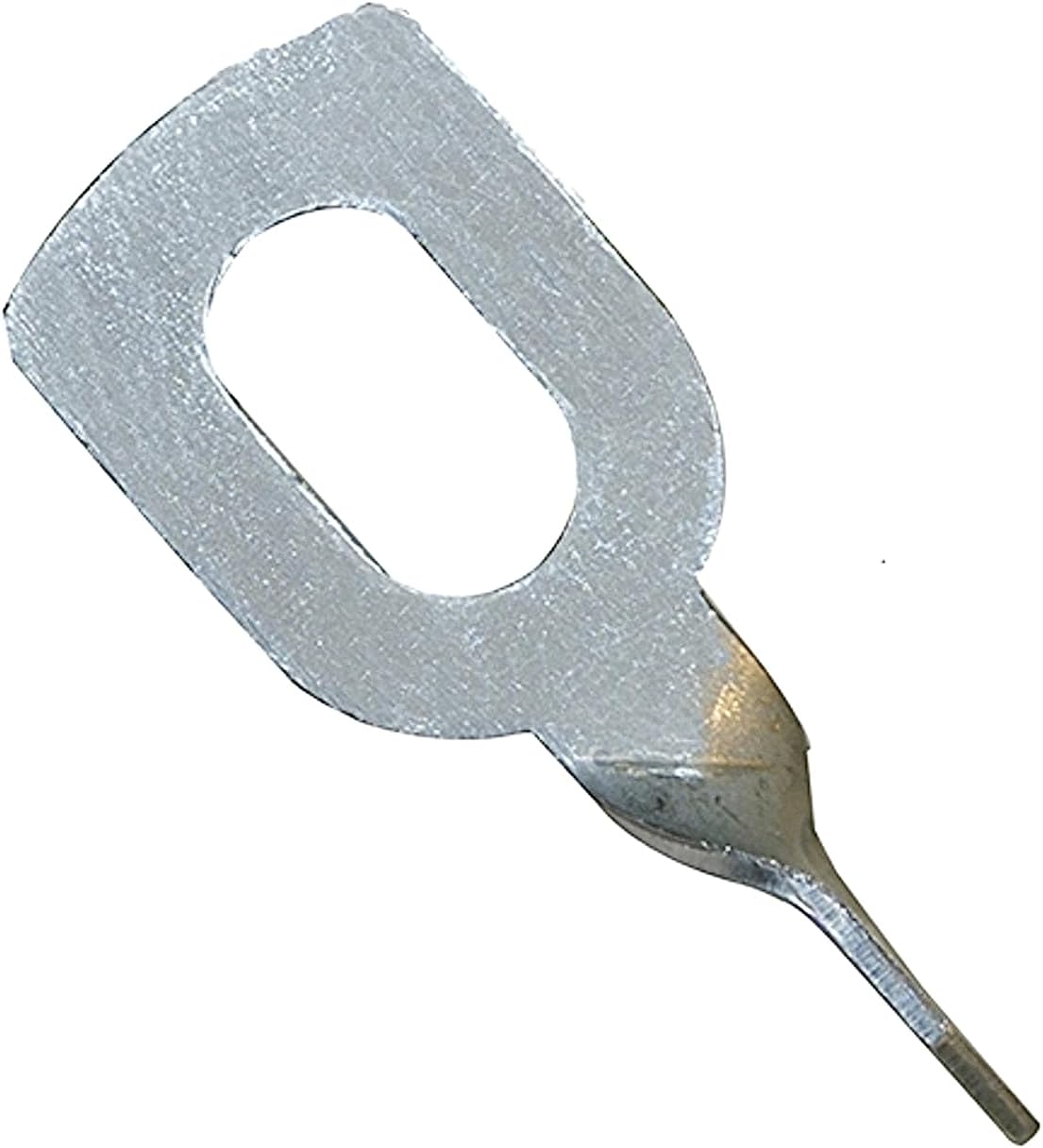 100-Pack of Straight Steel Dent Pulling Weld Rings/Keys/Tabs, Replaces GYS-050648