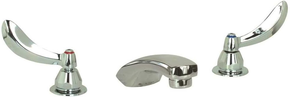 DELTA 23C344 Tech Widespread Two Handle Faucet Lead Free with Lever Handles