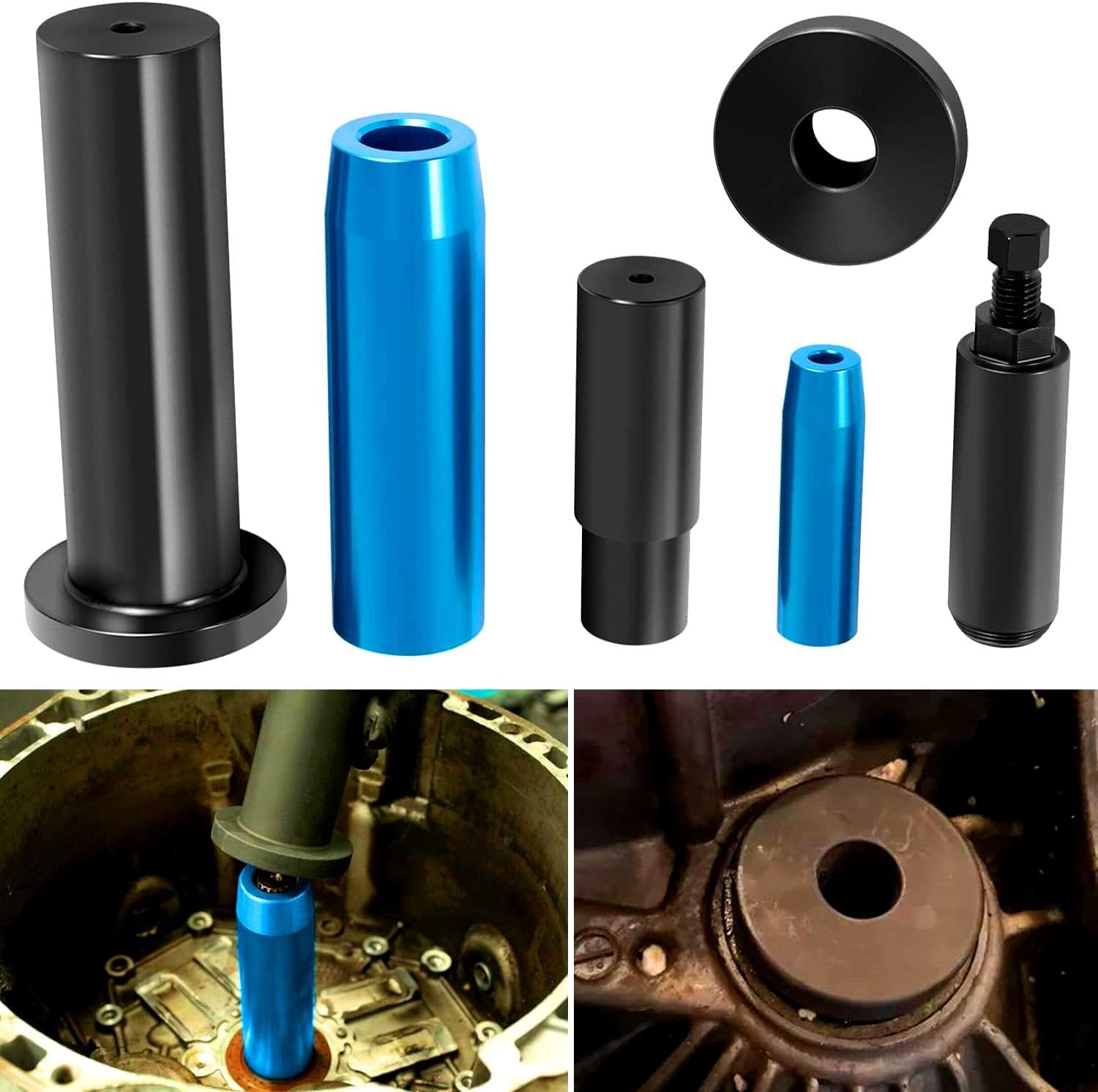 Dry Type TRANSMISSIONS Oil Seal Tool Set DPS6 & DPS6/6DCT2 for Ford Volvo Equal to 307-671, 307-672, 307-673 & 307-674
