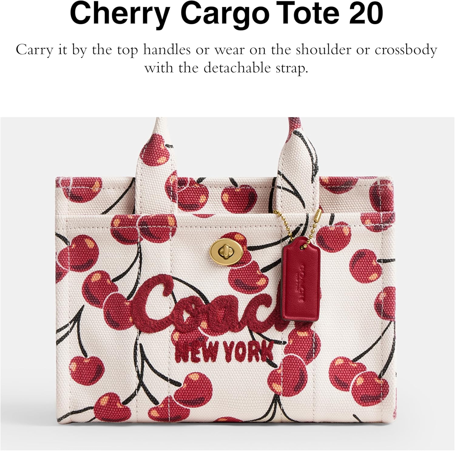 Coach Cargo Tote 20