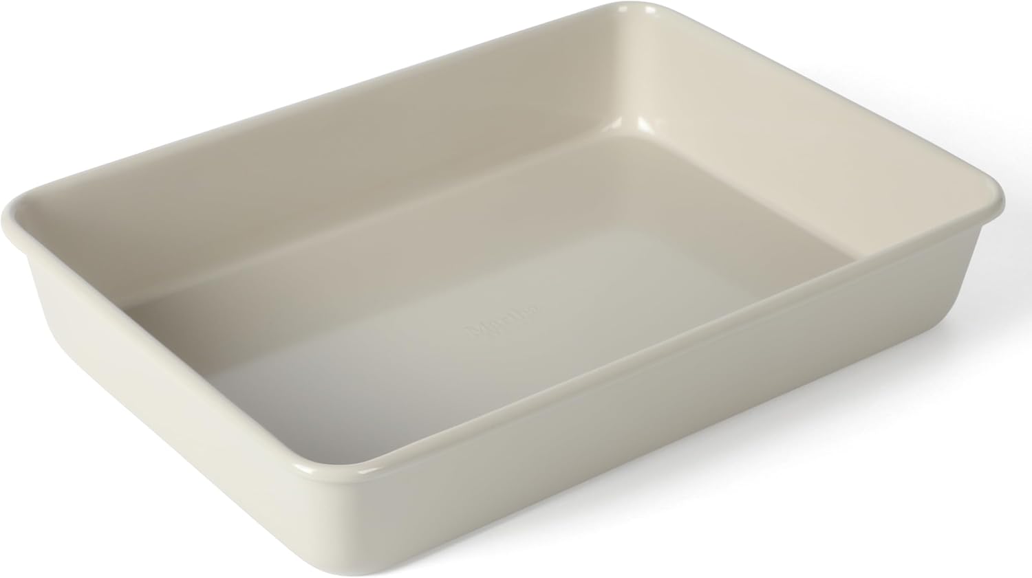 Martha Stewart Gallen 13 x 9 Inch Rectangular Nonstick Carbon Steel Cake/Baking Pan- Cool Grey (Pack of 6)