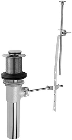 Jaclo 739-PB Pop-up Bathroom Sink Drain Assembly without Overflow, Polished Brass