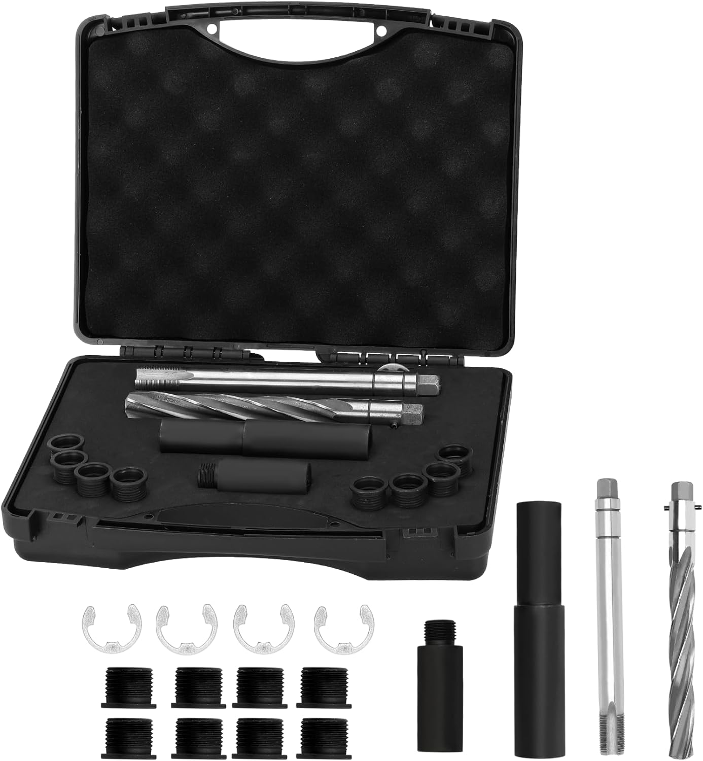 39300 Ford Triton 3 Valve M16x1.5 Sparkplug Insert Installer Kit to Repair The Spark Plug Threads in Cylinder Compatible with 2004-2008 Ford Triton 3 Valve 4.6L, 5.4L and 6.8L Engines