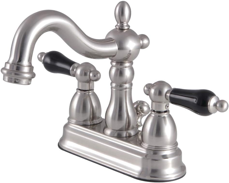 Kingston Brass KB1602PKL Duchess 4-Inch Centerset Bathroom Faucet, 6.5 x 6.25 x 2.31, Polished Brass