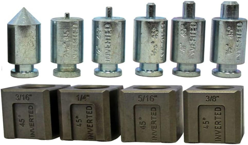 MASTERCOOL - 45 Deg. Flaring Die Adapter Set (71197)