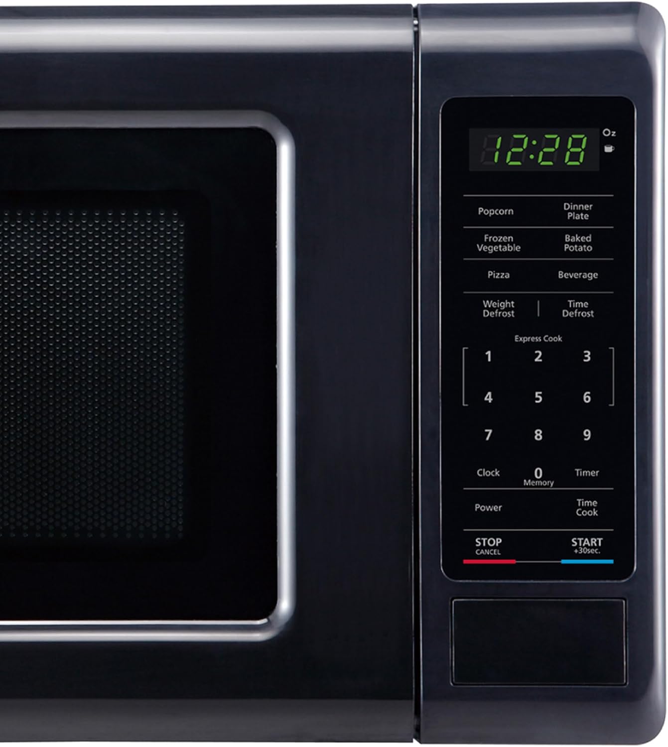 Magic Chef MC77MB Microwave, 0.7 cu ft, Black