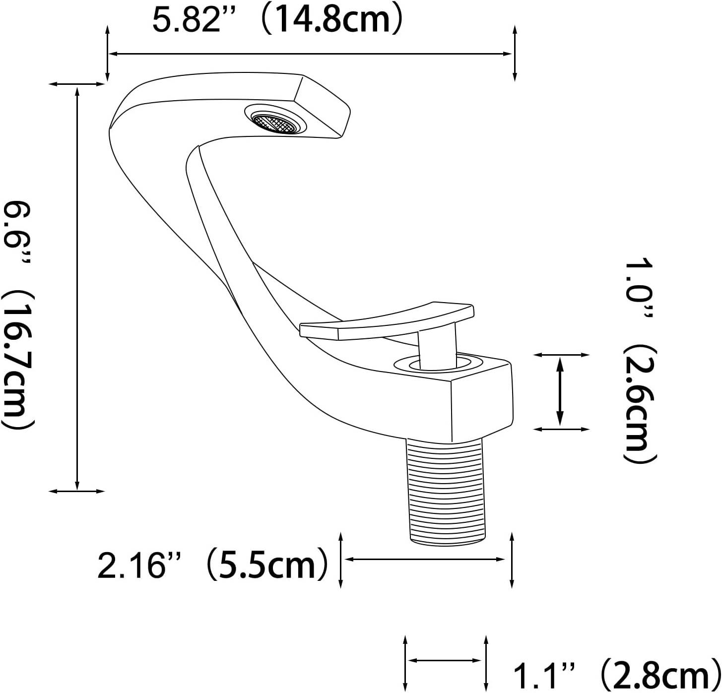 Modern Bathroom Sink Basin Faucet Brass Single Hole Single Handle Deck Mount Cold and Hot Mixed Creative Design Tap Including Two US Standard 3/8 Hoses Brushed Gold