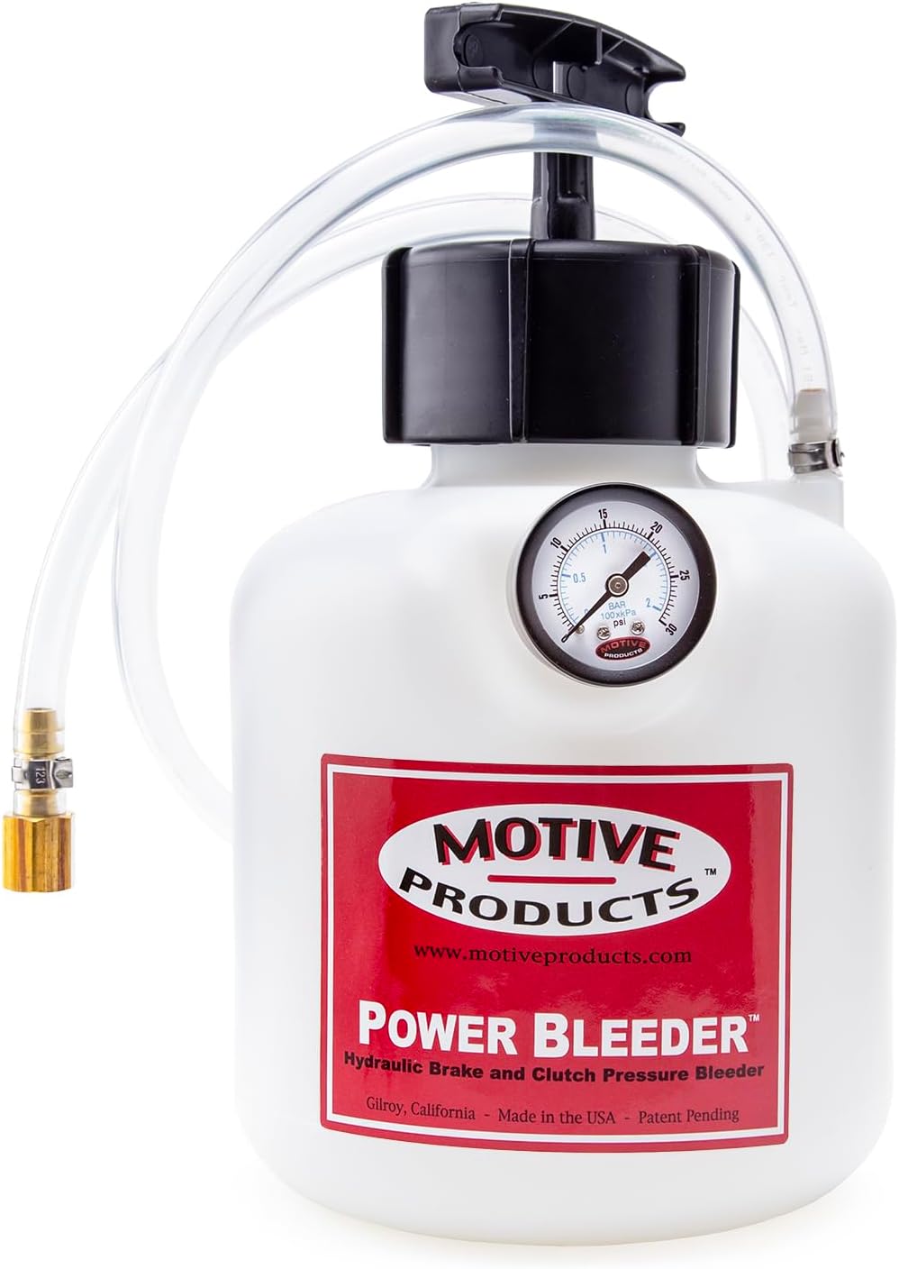 Motive Products 0105 Early Model American Power Bleeder 2-Quart Tank with Hose and Adapter