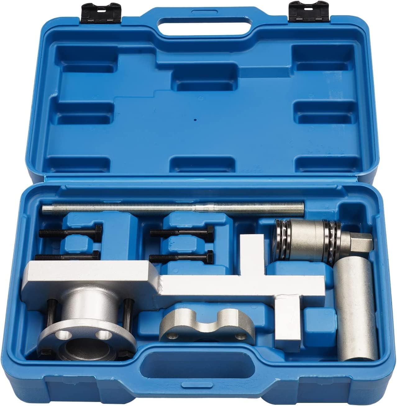 Crankshaft Pulley Removal and Installation Tool Set Compatible with Jaguar Land Rover 3.0lt V6 5.0lt V8 OE# 303-1437 303-1438 303-1439