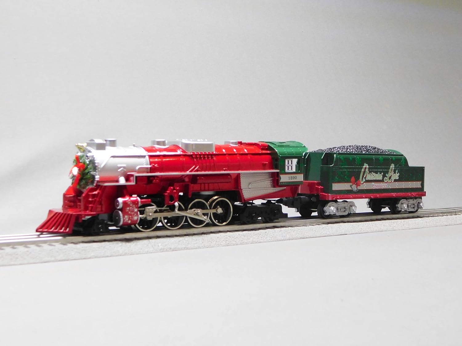 MTH Christmas Light Express LIONCHIEF STEAM Locomotive O Gauge 2123100-E