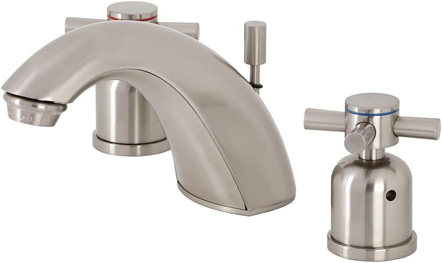Kingston Brass FB8951DX Concord Widespread Bathroom Faucet, 10.56 x 4.75 x 4.13, Polished Chrome
