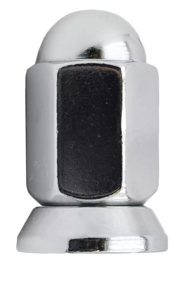 16 Alcoa 9/16-18 Chrome Dually Lug Nuts Flat Seat with Swivel Washers
