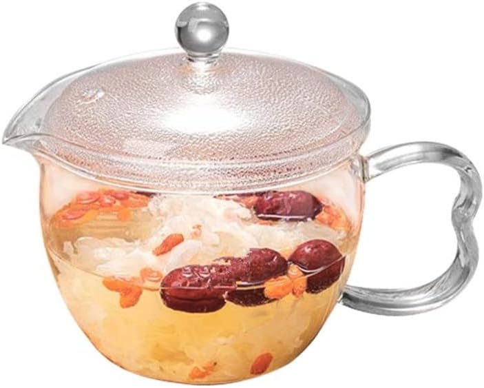 Transparent Glass Pot Creative Small Household Soup Cooking Salad Vegetable Bowl Flame Available