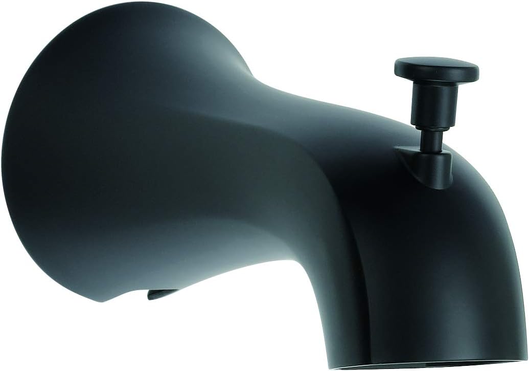 Draper and Vaughn Tub Spout w/Diverter Satin Black