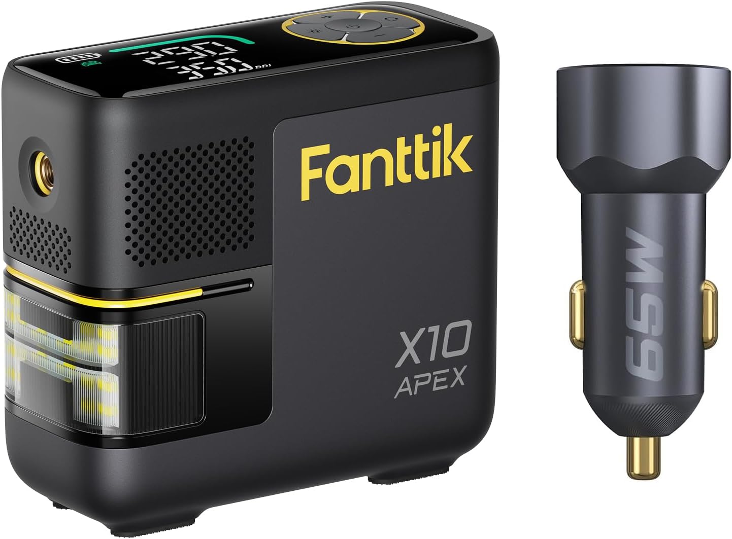 Fanttik 65W Car Charger and X10 APEX Tire Inflator