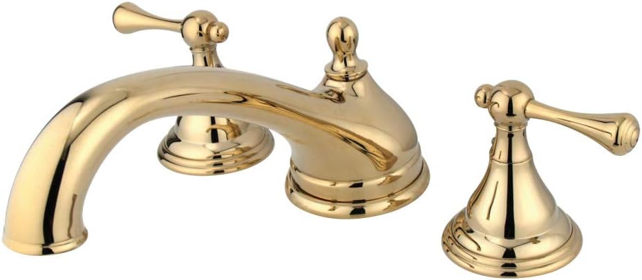Kingston Brass KS5532BL Vintage Roman Tub Faucet, 8.5 x 5.5 x 3.5, Polished Brass