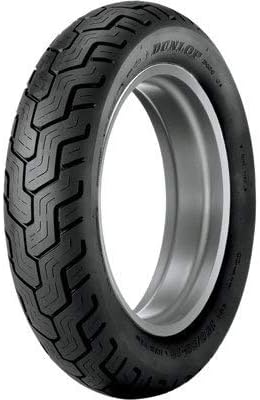 Dunlop D404 Rear Motorcycle Tire 130/90-15 (66H) Black Wall for Honda Rebel 250 CMX250 1985-1987