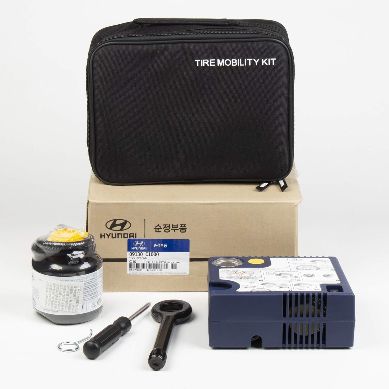 Genuine Hyundai Kia Tire Mobility Kit 09130-C1000