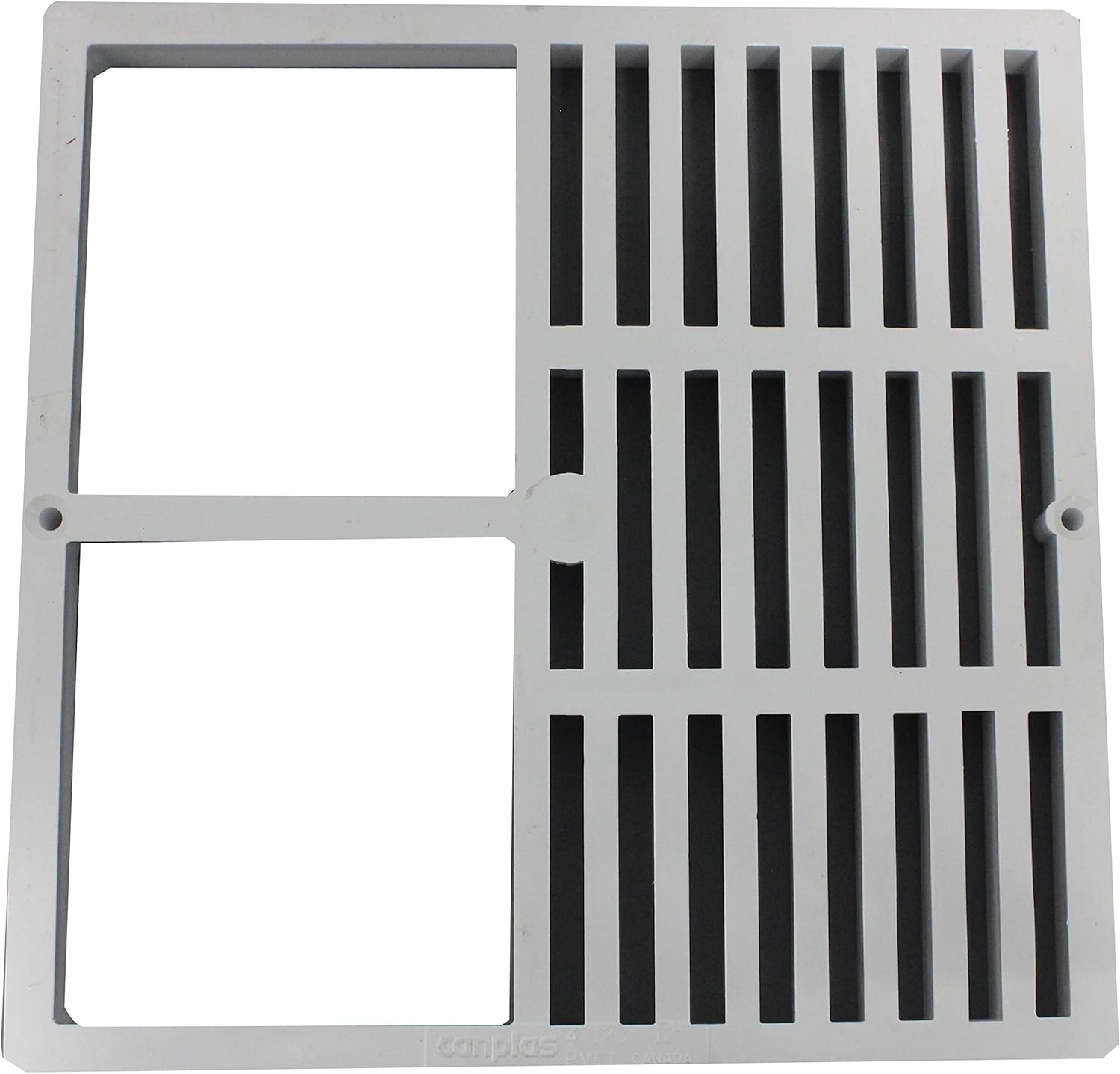 Endura 394712C 12-Inch by 12-Inch Half Grate Floor Sink Grate