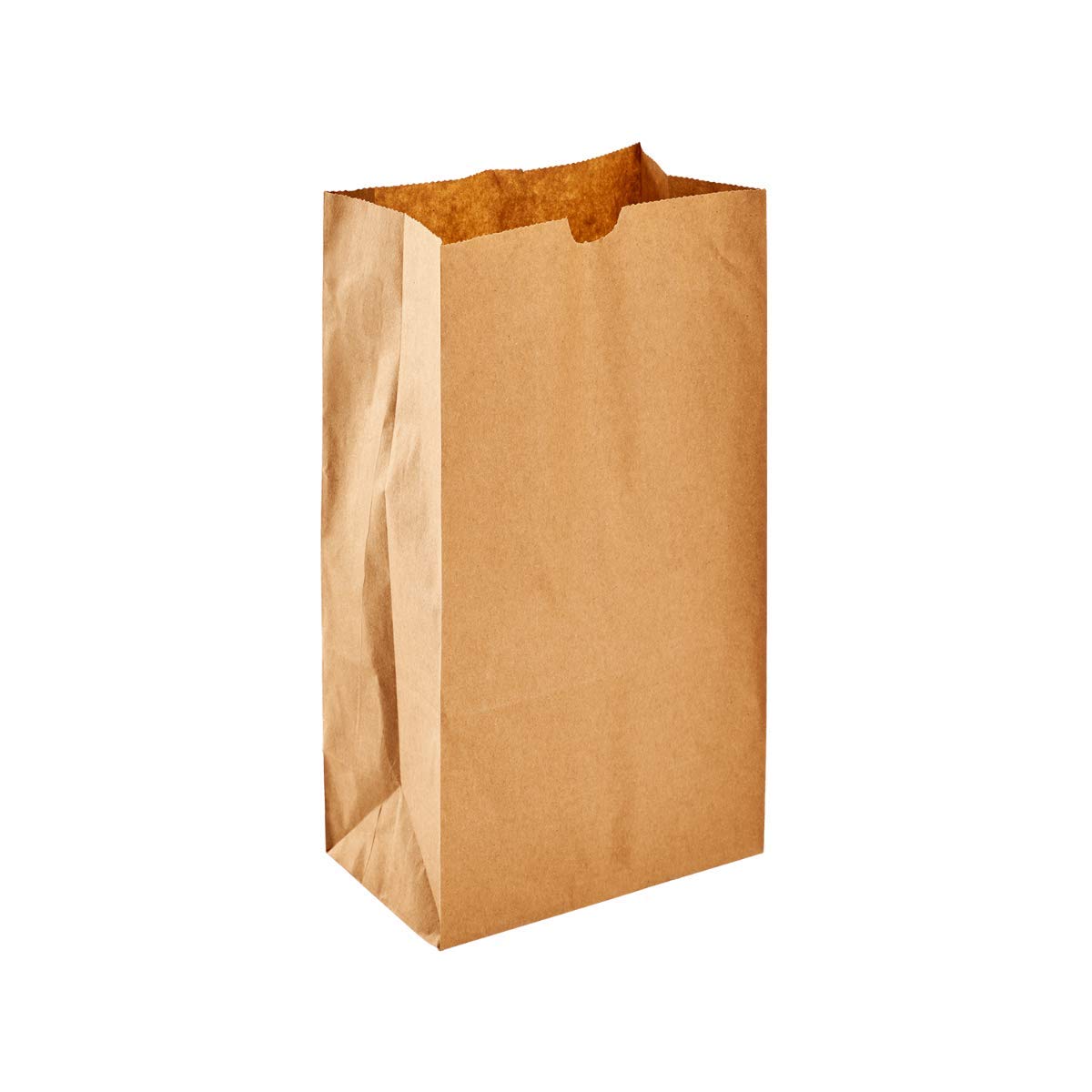Karat 6lb Paper Lunch Bags - White, 2,000 Count - Versatile Paper Lunch Bags for Food or Commodities - Sturdy, Self-Standing, Reusable