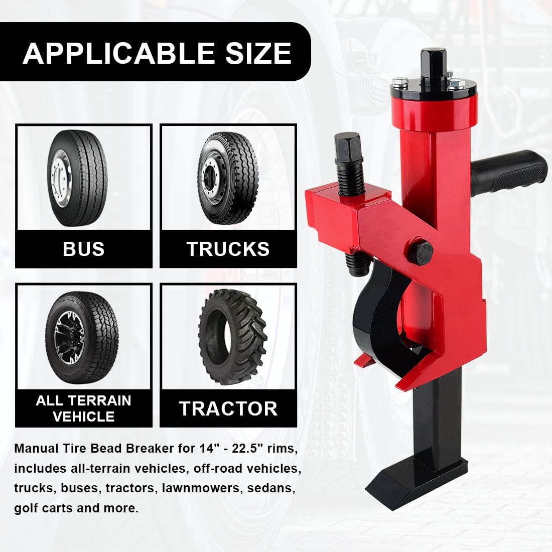Manual Tire Bead Breaker fit for 14