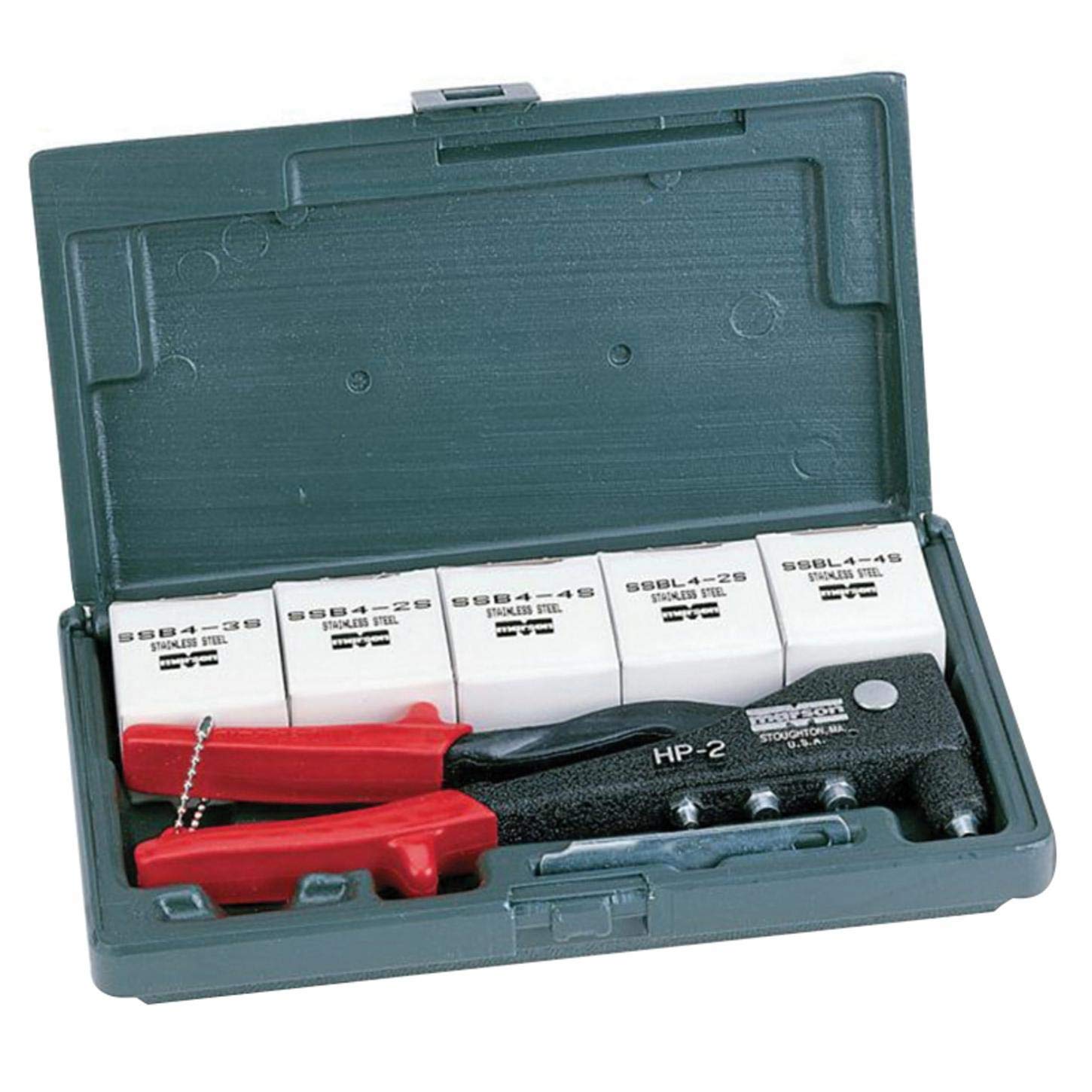 HP-2 Hand Rivet Tool Set - Model: 39001 Diameter Range: 3/32