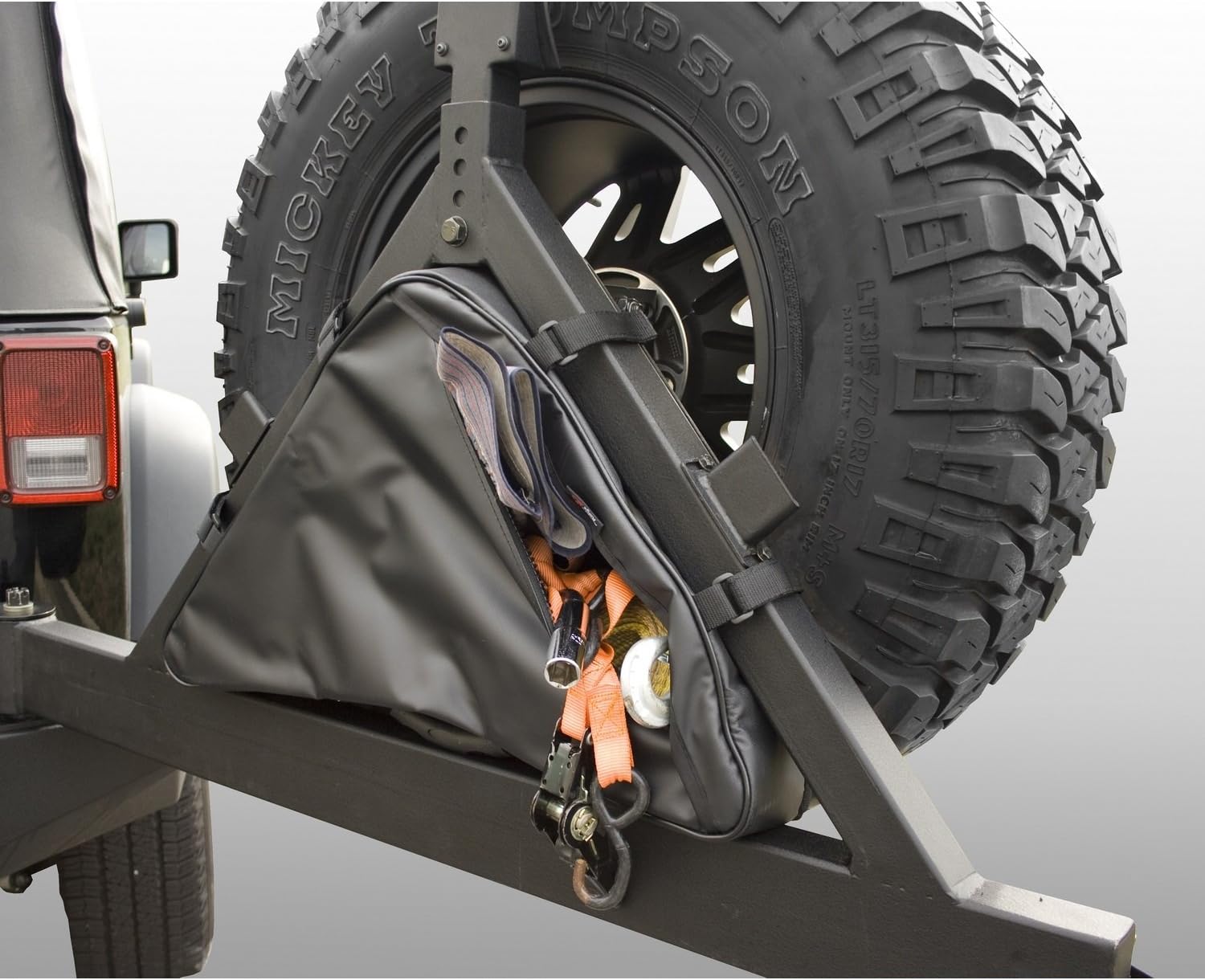 Rugged Ridge 12801.50 Triangular Storage Bag for Rugged Ridge Tire Carriers