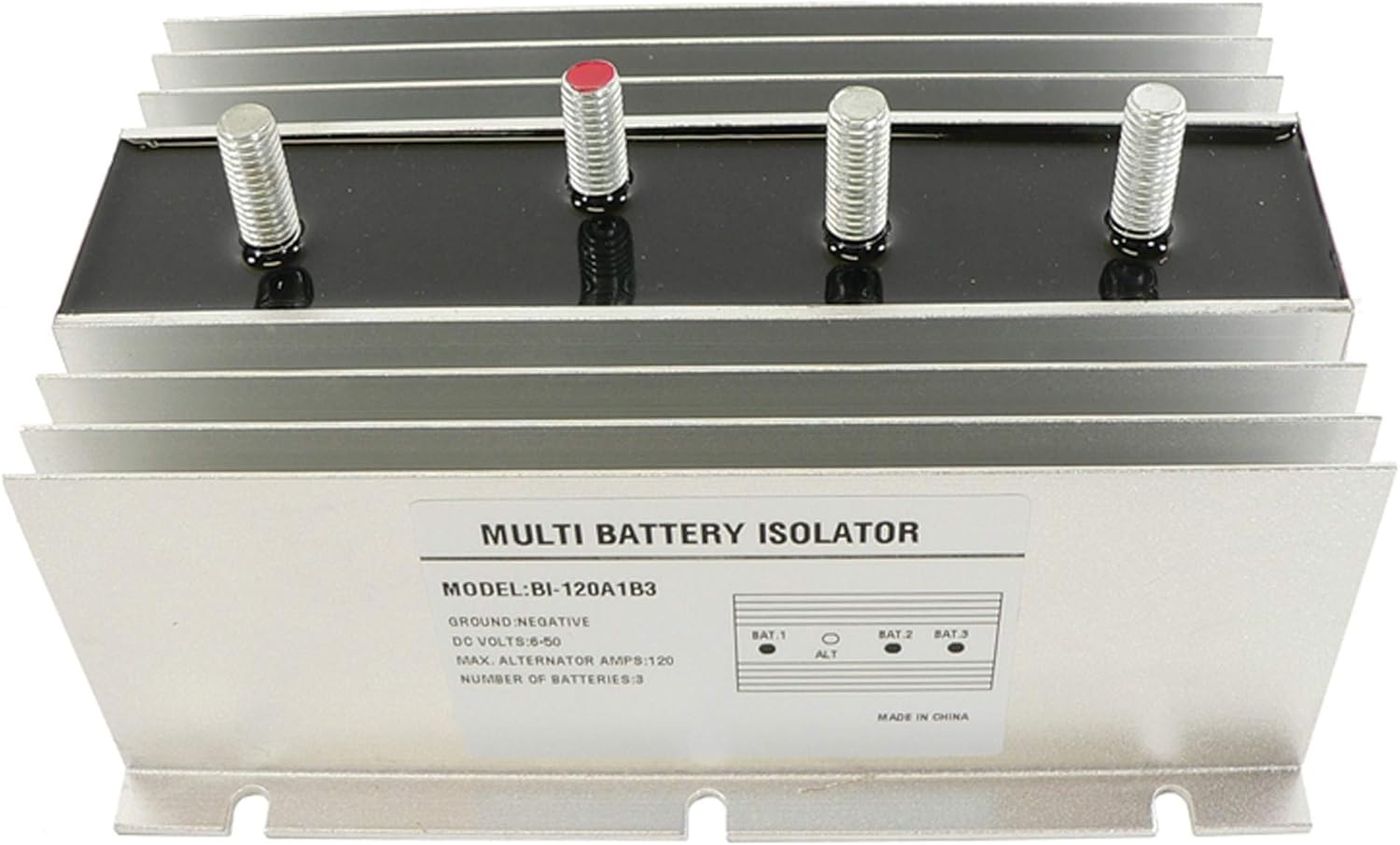 DB Electrical 626-01009 120 Amp Three Battery Multi Isolator Compatible with/Replacement forMarine RV EMS