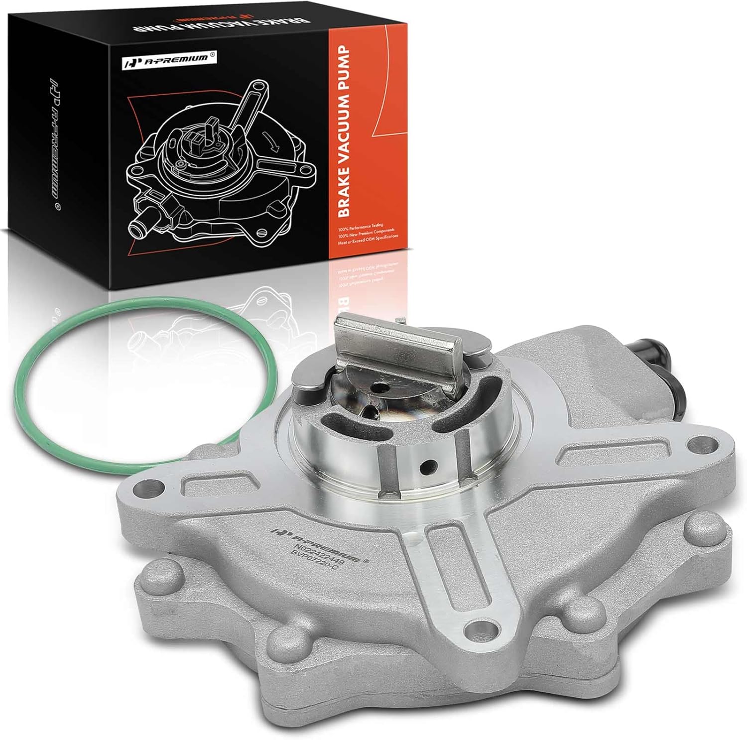 A-Premium Brake Vacuum Pump Compatible with Select BMW Models - 318i 1998-1999, 320i 2004, X3 2004-2009, 120i 2005-2012
