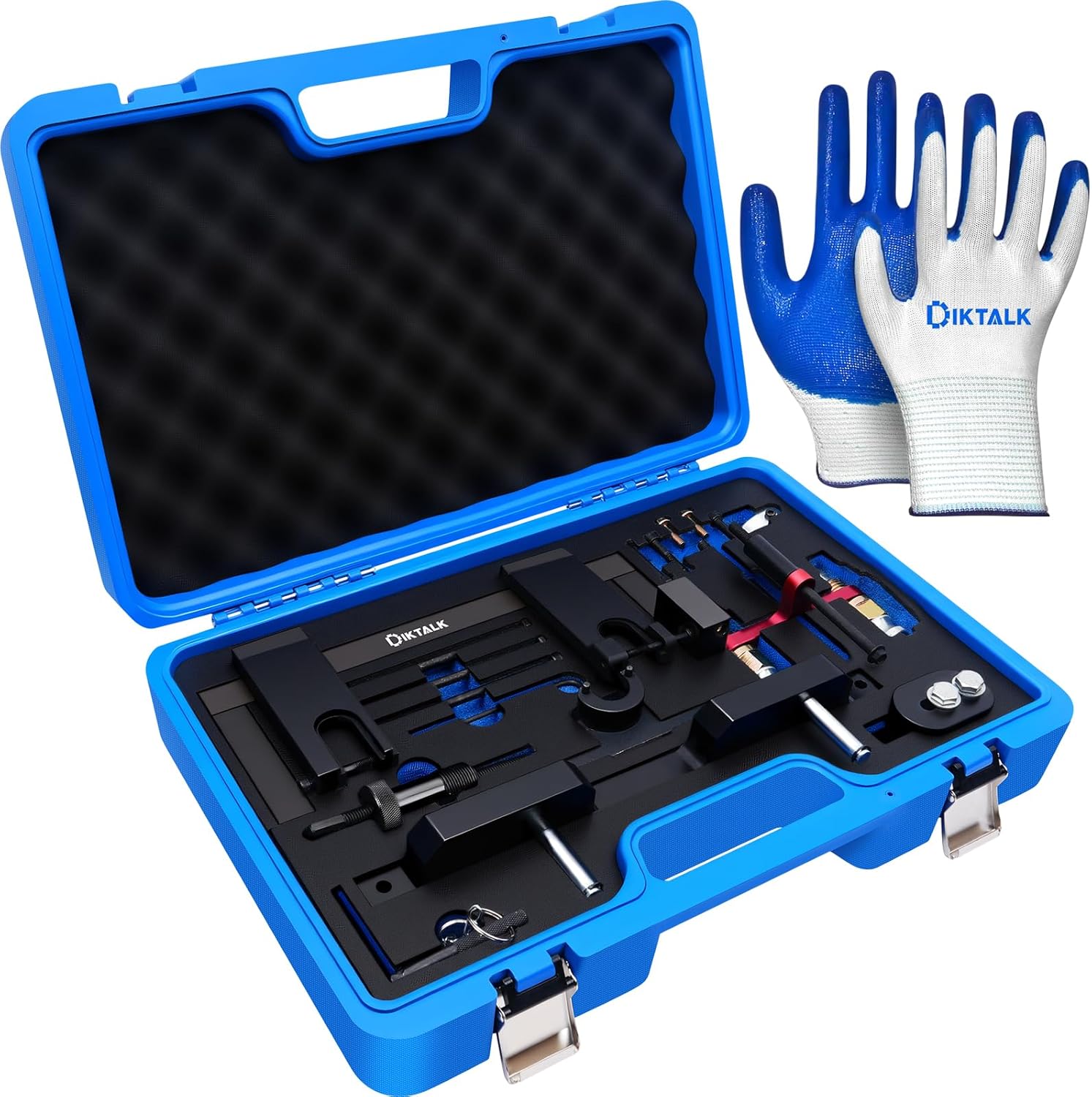 Engine Alignment Locking Timing Tool Compatible for BMW N20/N26, with Flywheel Holder & Fuel Injector Install Removal Tool & Balance Shaft Tool & 7676 Oil Seal Repair Kit