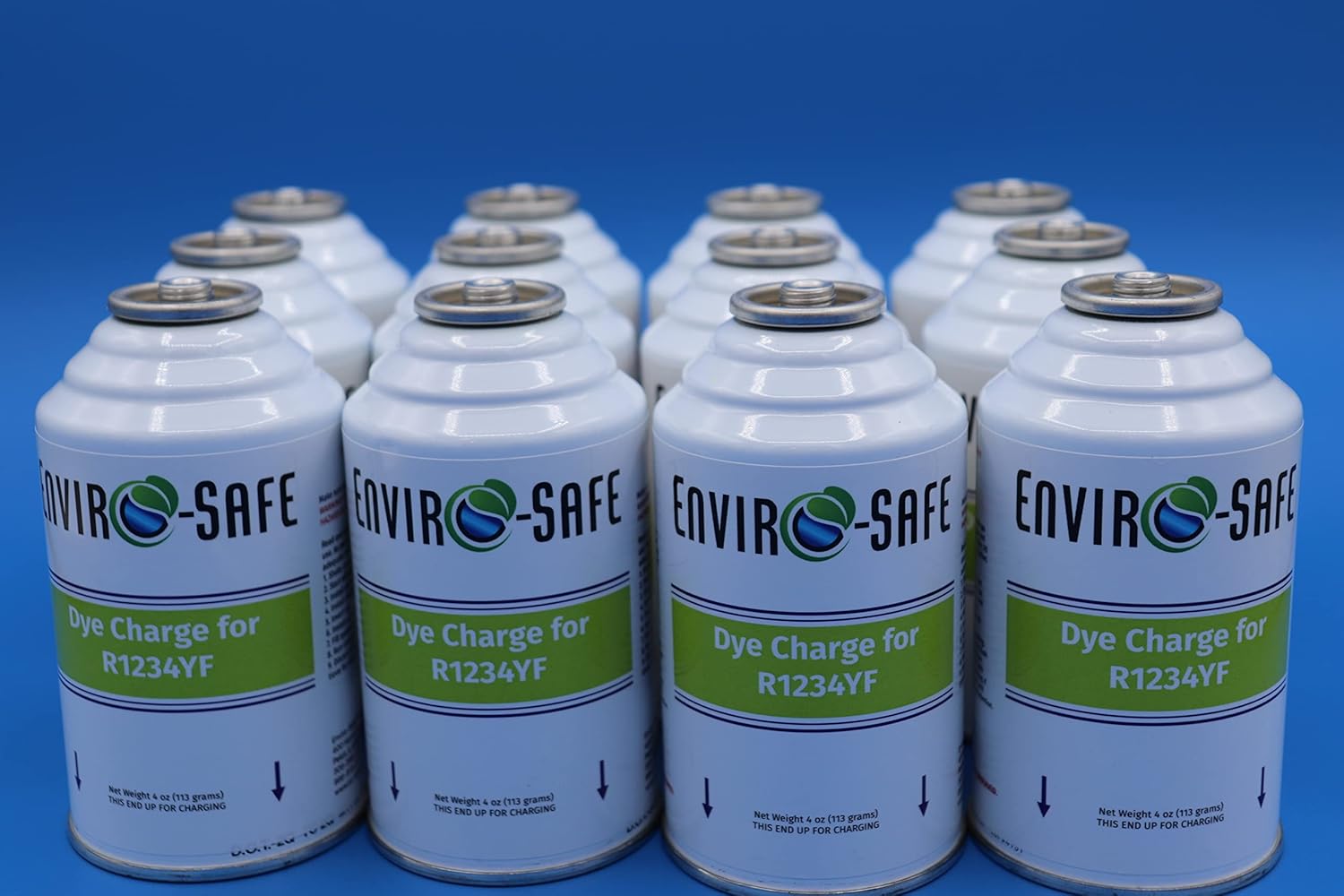 Dye Charge for R1234yf, R-1234yf, R1234, Case of 12 cans