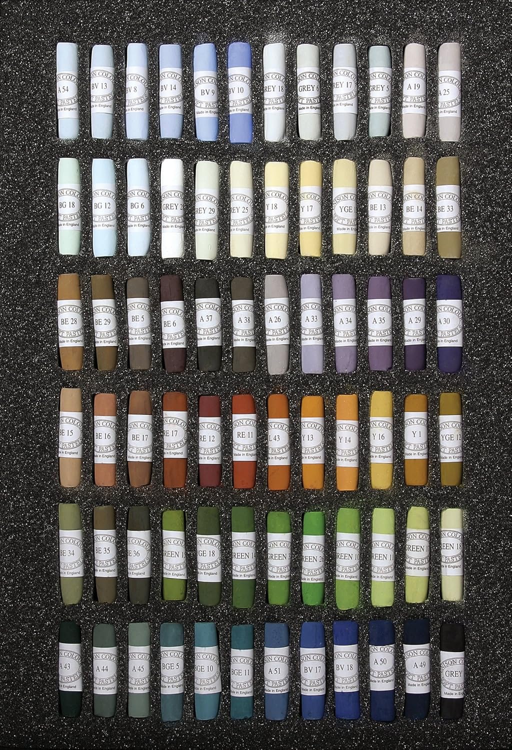 Jack Richeson Unison Pastel Landscape Colors, Set of 72