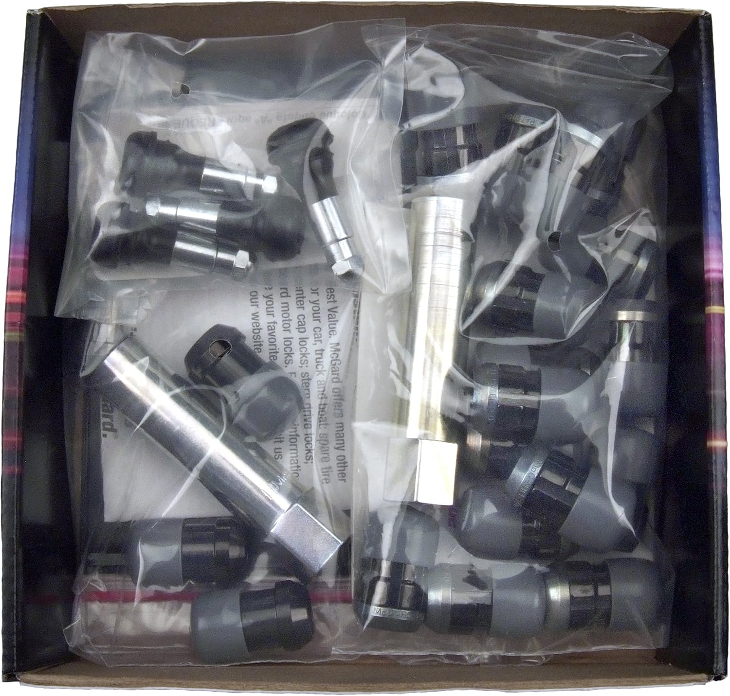 McGard 65554 Chrome SplineDrive Wheel Installation Kit (M12 x 1.25 Thread Size) - for 5 Lug Wheels