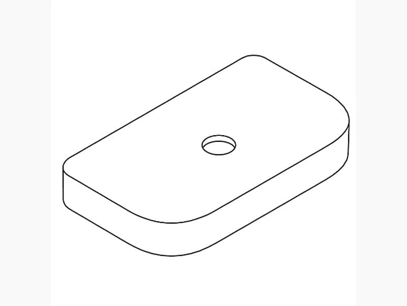 for Kohler 1101883-0 Cover, Toilet Tank - White Tank Covers