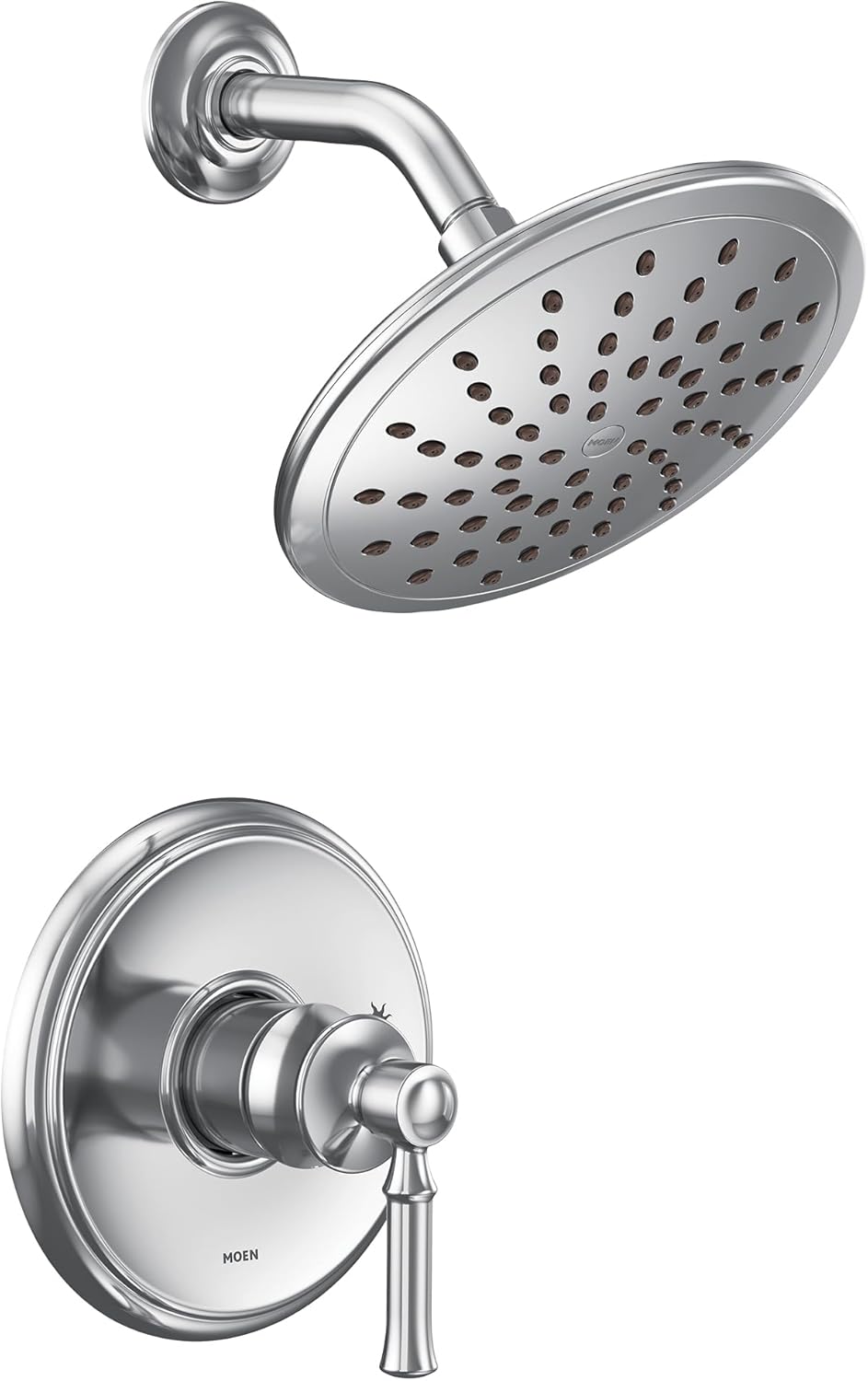 Moen UT2282EP Dartmoor M-CORE 2-Series 1-Handle Shower Trim Kit, Valve Required, Chrome