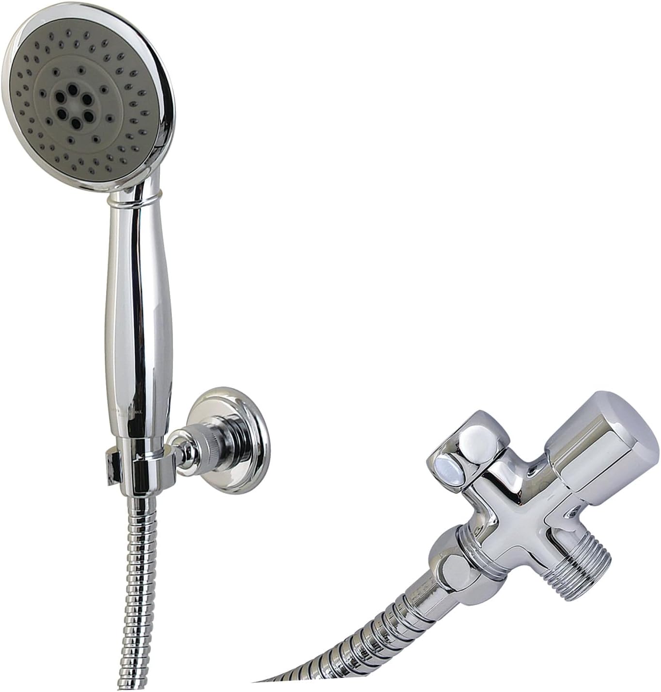 Kingston Brass KX2521SD Showerscape Multi-Function Hand Shower Kit, Polished Chrome